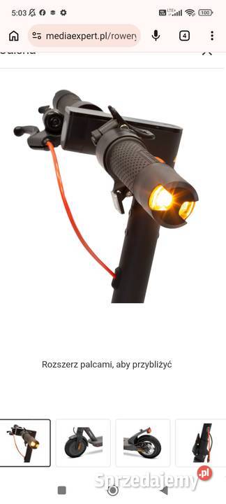 Nowa Hulajnoga Elektryczna Ducati Hulajnogi elektryczne Dobiegniew