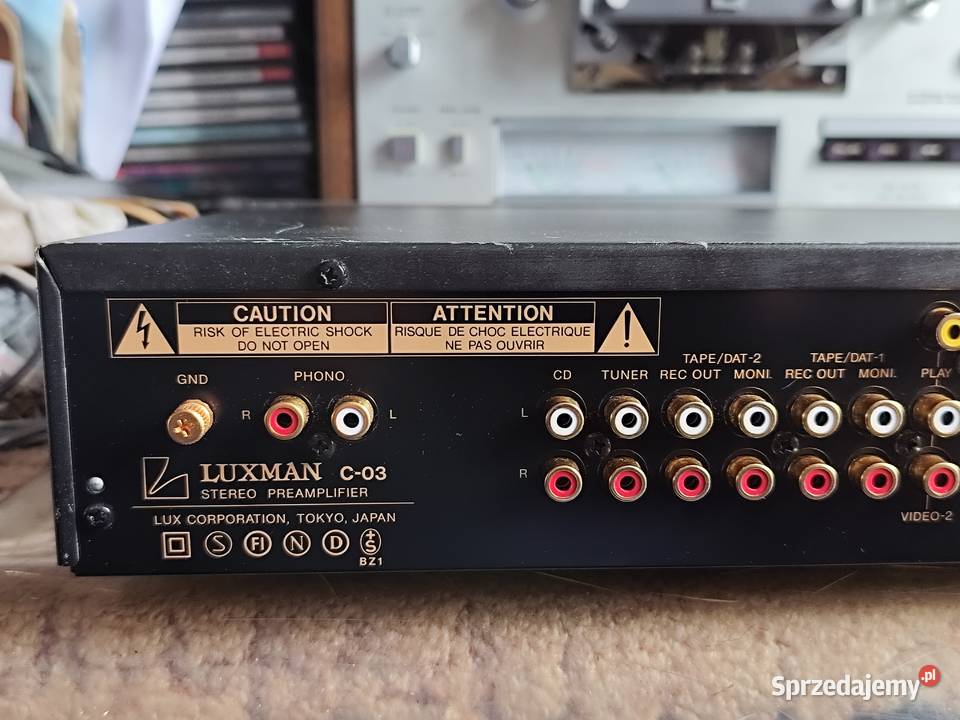 przedwzmacniacz Luxman C03 zachodniopomorskie Stargard