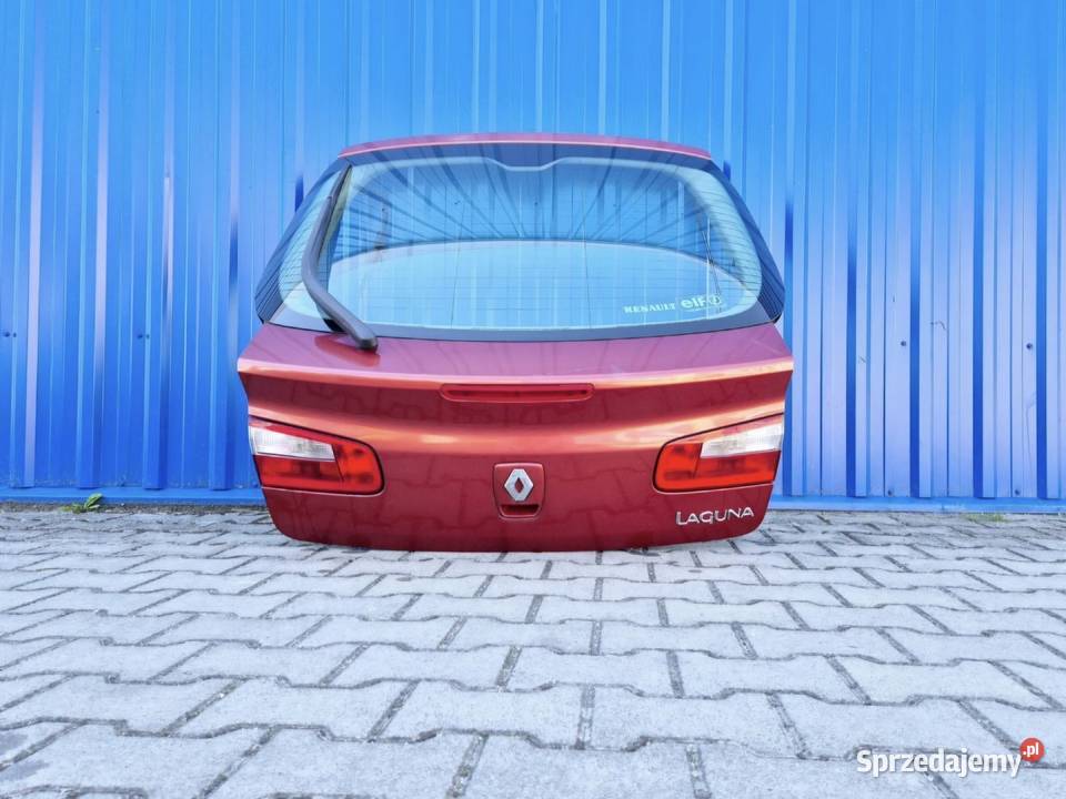 KOMPLETNA KLAPA BAGAŻNIKA RENAULT LAGUNA II HB osobowe świętokrzyskie Działoszyce