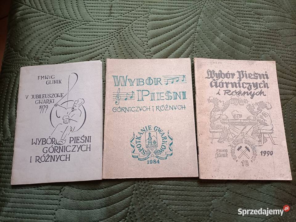 Śpiewniki górnicze Rzeszów sprzedam