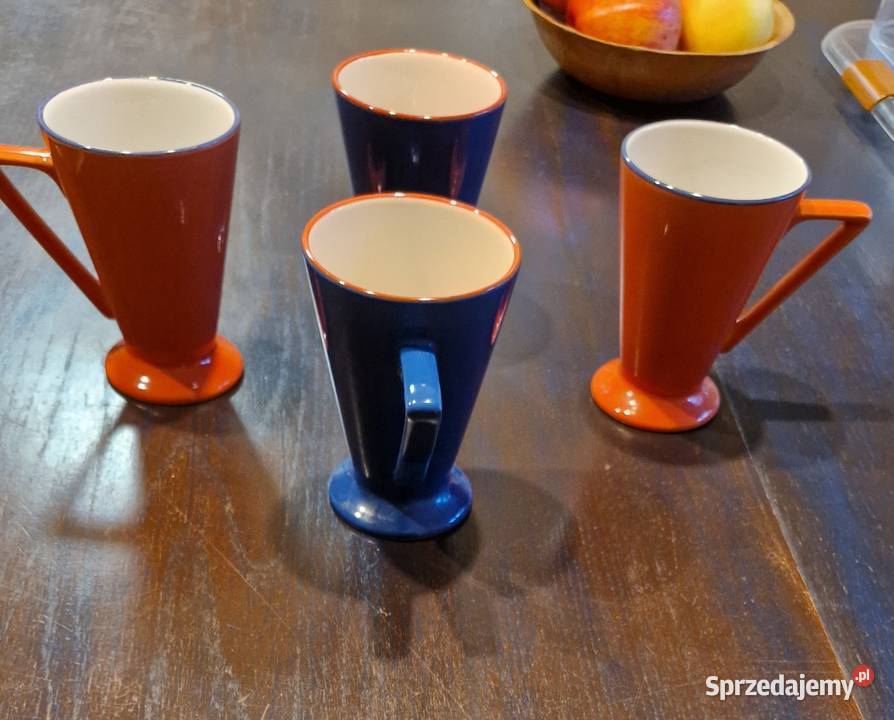Kolekcjonerskie KUBKI filiżanki zestaw 4 Lublin