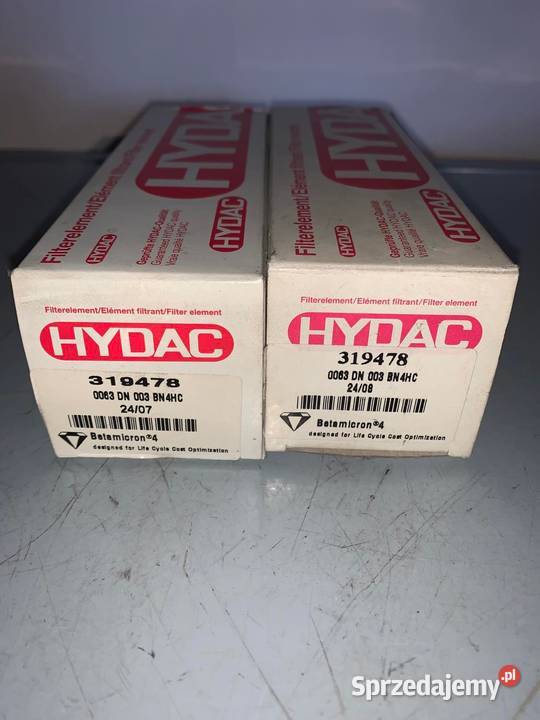 Filtr Olejowy 0063 DN 003 BN4HC 319478 Hydac mazowieckie