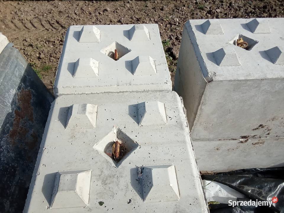 Bloki betonowe lego łódzkie Krośniewice sprzedam
