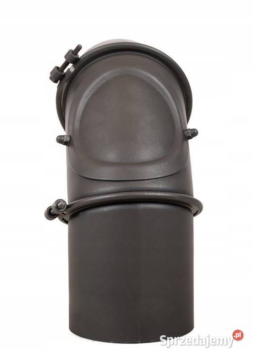 Kolanko dymowe regulowane żaroodporne z rewizją