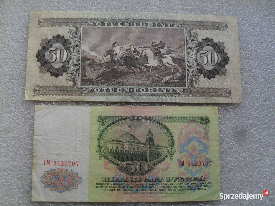 BANKNOTY Z PRL 1986 i 1961 Numizmatyka dolnośląskie Wrocław sprzedam