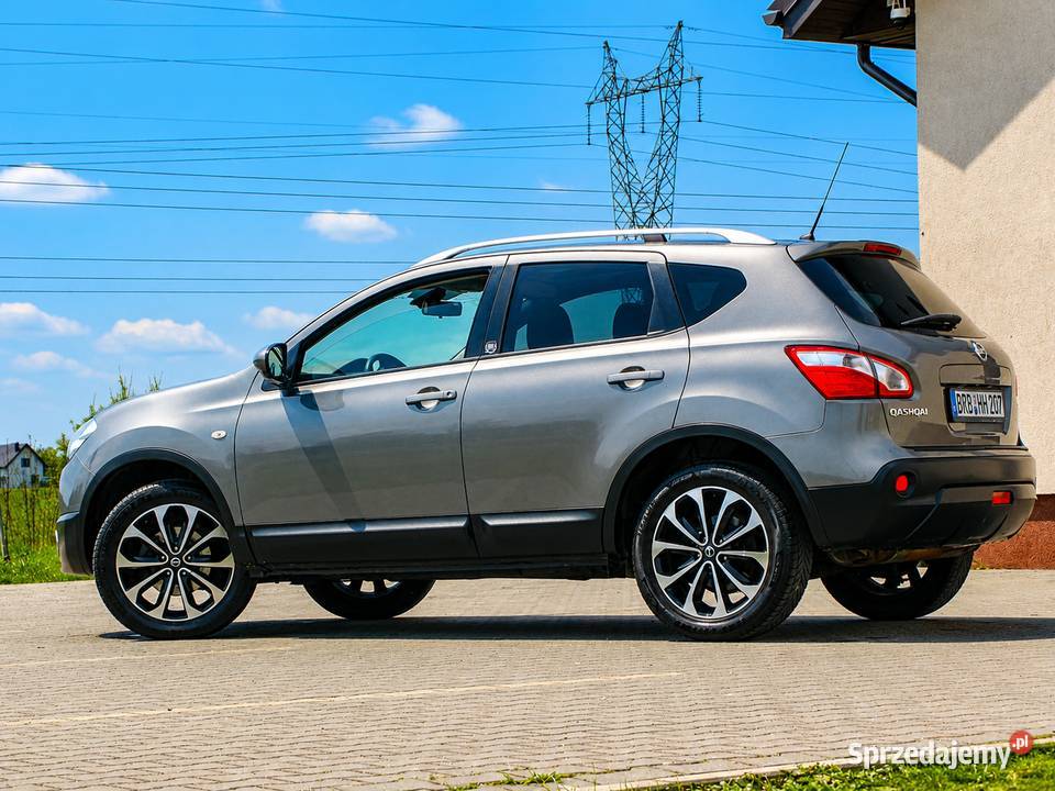 Nissan Qashqai 16 117 benzyna sprowadzony Kamery elektryczne lusterka mazowieckie Kowala-Stępocina sprzedam