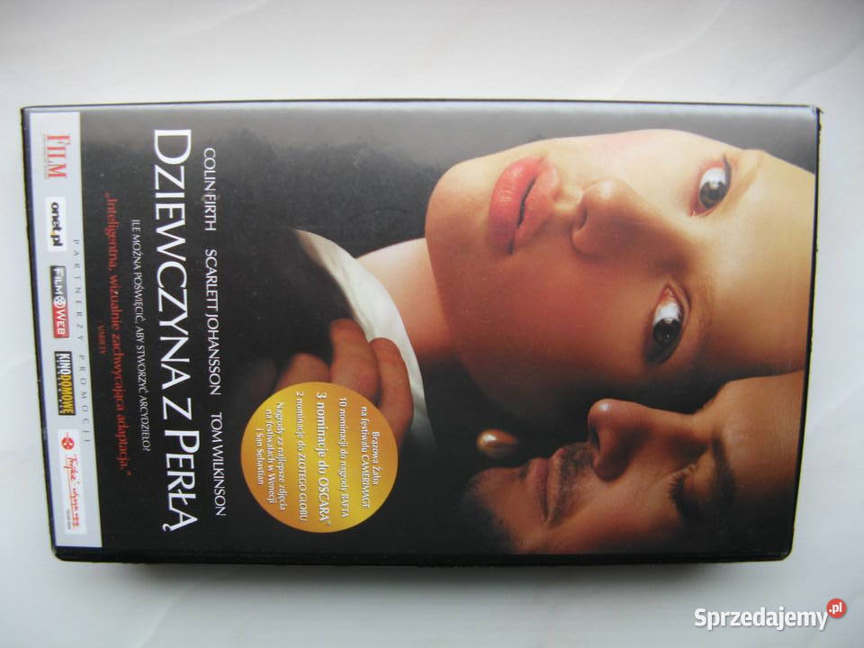 VHS Dziewczyna z perłą Colin Firth Scarlett Poznań