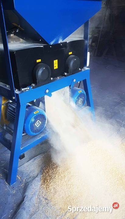 Gniotownik dwusilnikowy 400300 2x 4kW MaszRol Rogóźno sprzedam