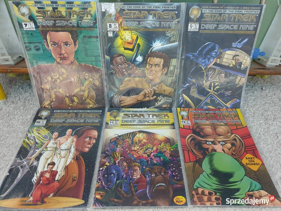 Star Trek Deep Space Nine 28 oryginalnych pomorskie Gdynia