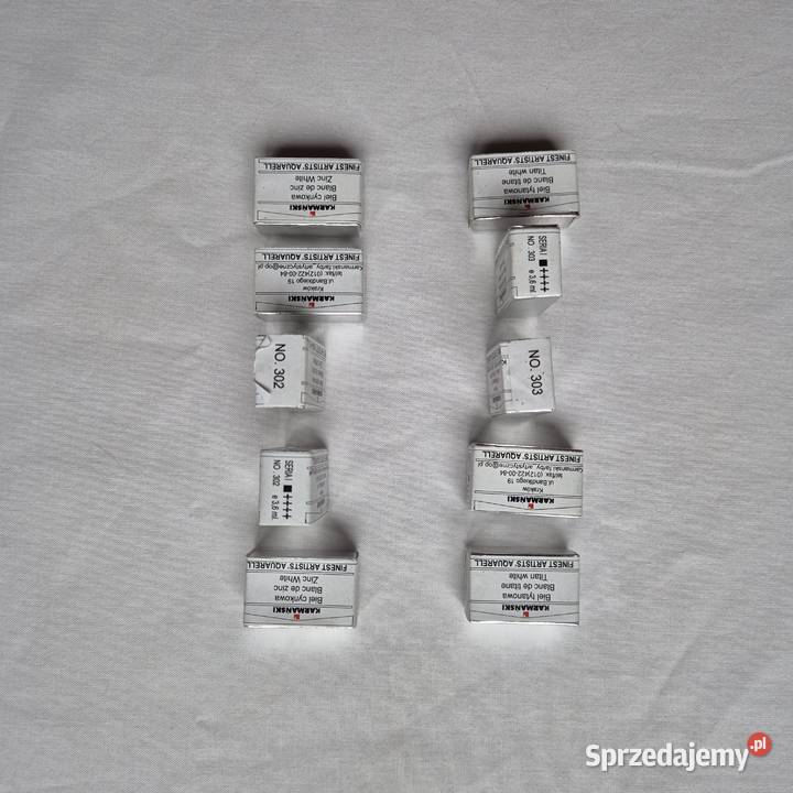 Akwarele Karmański 10 kostek farby Brzesko