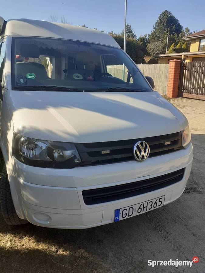VW T5 Kamper profesjonalna roczna zabudowa 3 Gdańsk