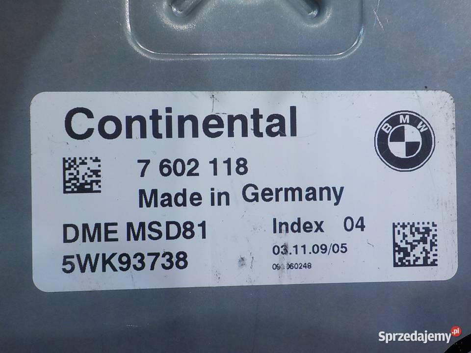 BMW 3 E90 LIFT 30 B 09r SEDAN sterownik komputer mazowieckie Suków sprzedam