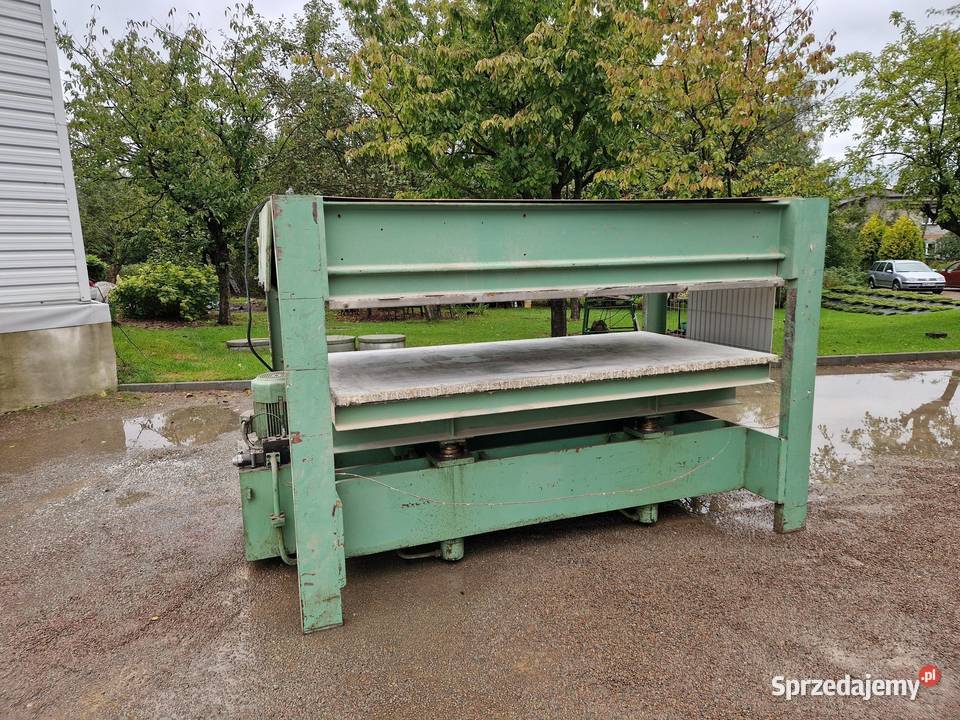 Prasa półkowa Hydrauliczna SOMA Prasa do forniru