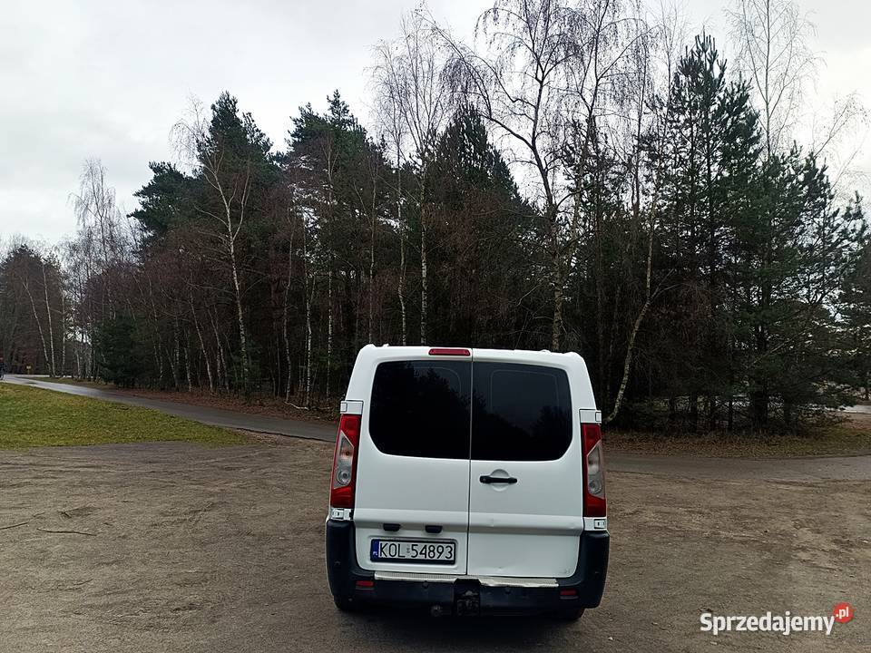 Fiat Scudo 20 HDI 120 2011r Long 5 osób 189200km Fiat Olkusz