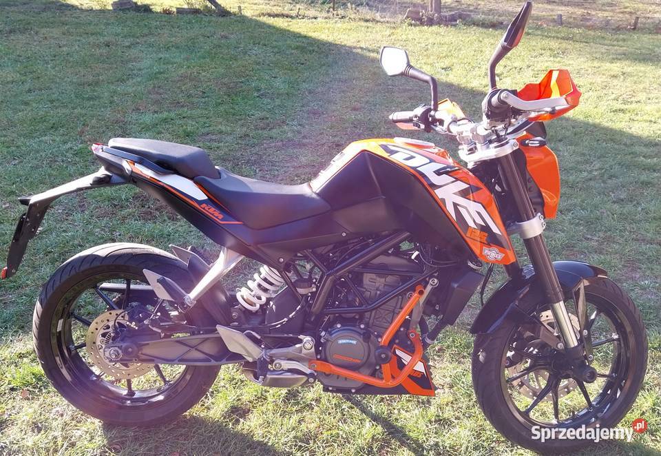 KTM duke 125 ABS Rok produkcji 2016 Huta Podgórna