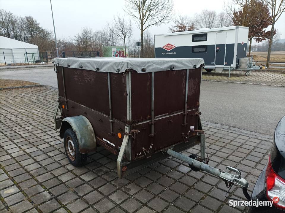 Przyczepka Wrman do 750 solidna konstrukcja Czerwonka-Gozdów