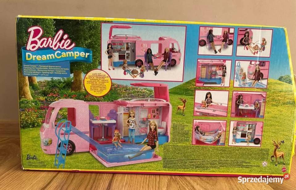 Duży Camper Barbie z akcesoriami 2 lata+ Kozubszczyzna