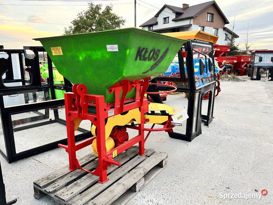 Rozsiewacz na taśmę 300600 lejek KŁOS Motyl Puławy
