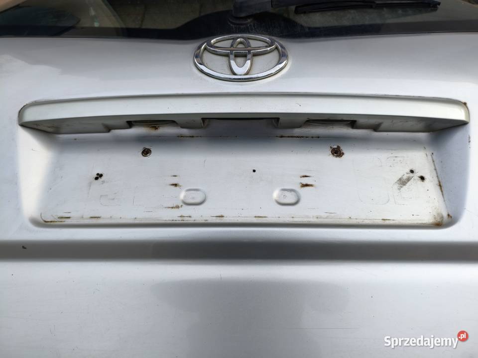 Klapa Bagażnika Toyota Corolla Verso II Srebrna Wyszków