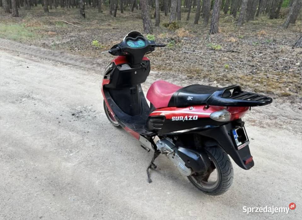 Duży Skuter motorower Leone Surazo 2T Białobłoty