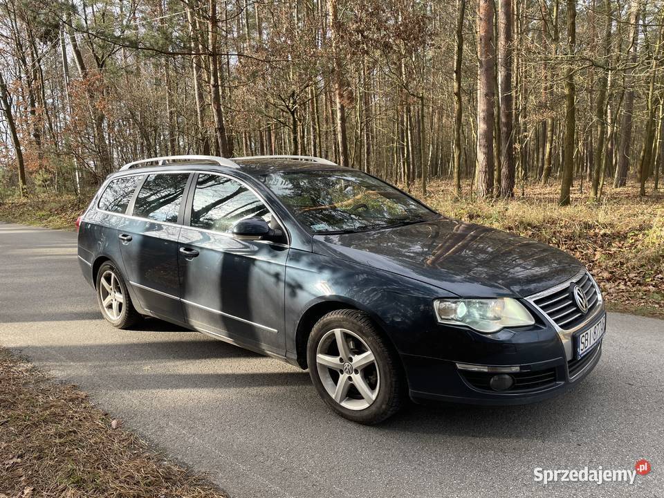 Vw passat b6 20 tdi 170 koni navi skóra full bez Busko-Zdrój