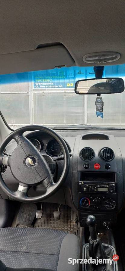 Sprzedam samochód Chevrolet Kalos 2006 12 LPG Warszawa sprzedam