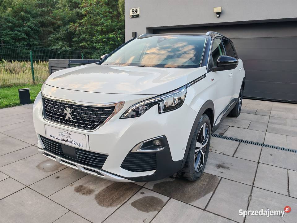 Peugeot 5008 GTLine Automat 7os ASO Przebieg gniazdo AUX świętokrzyskie Jędrzejów