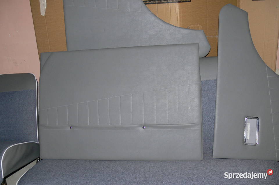 Syrena 104 tapicerka fotele boczki