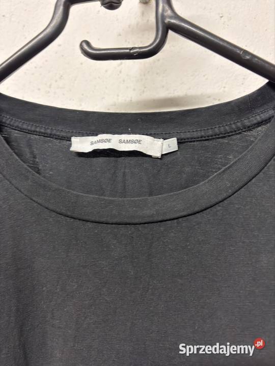 Koszulka męska SAMSE SAMSE czarna rozmiar L Przykona