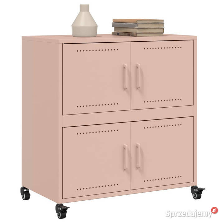 Szafka różowa 68x39x72 stal WM846651 Warszawa
