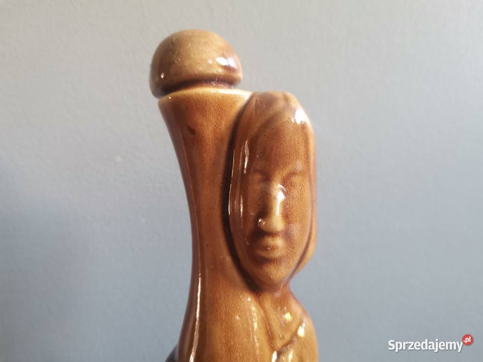 Stara butelka figurka karafka ceramika design Katowice sprzedam