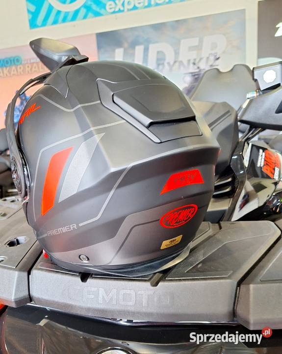 Kask Premier Helmets XTrail czerwony Zapreszamy Brzozówka