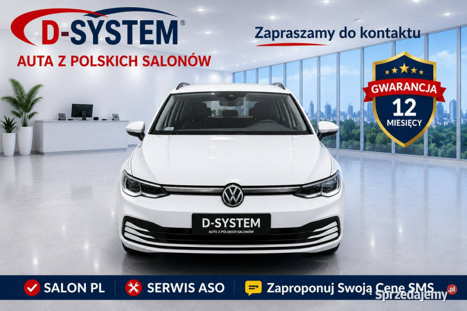 Volkswagen Golf 2022 Salon Polska Bezwypadkowe tempomat