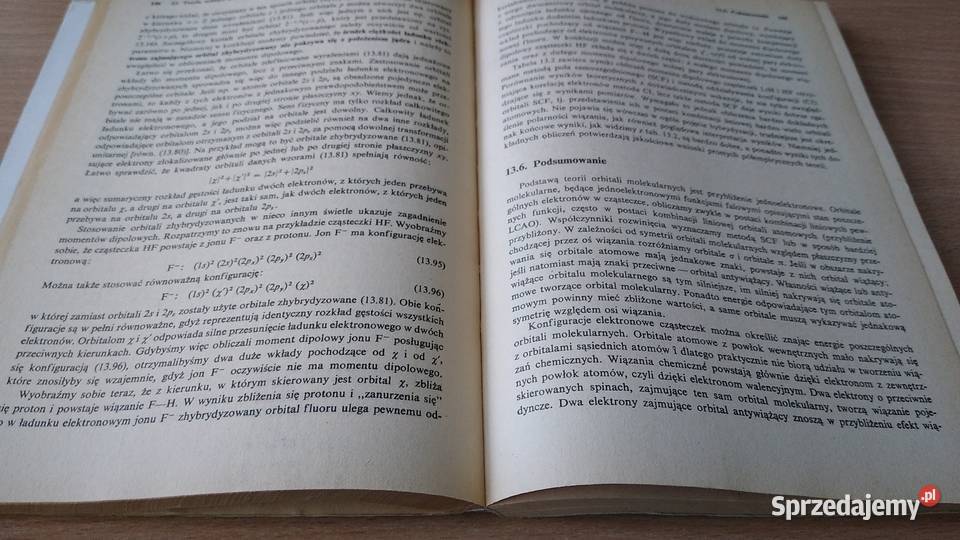 Chemia kwantowa Włodzimierz Kołos Biblioteka Gdańsk