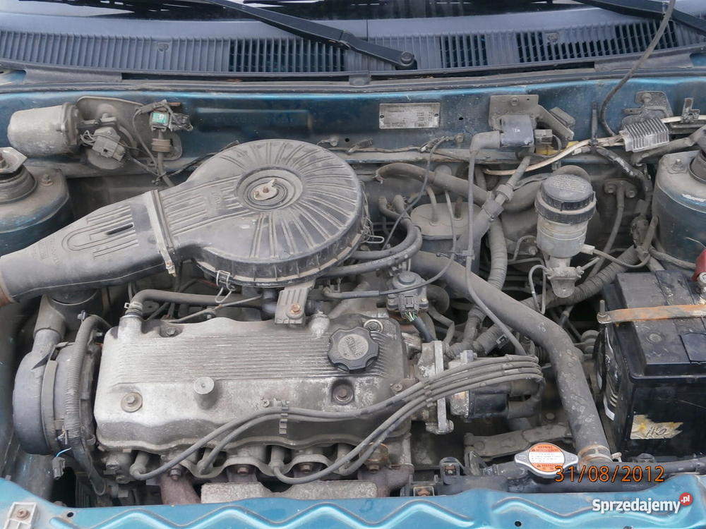 Subaru Justy welurowa tapicerka Pozostałe Borki Małe