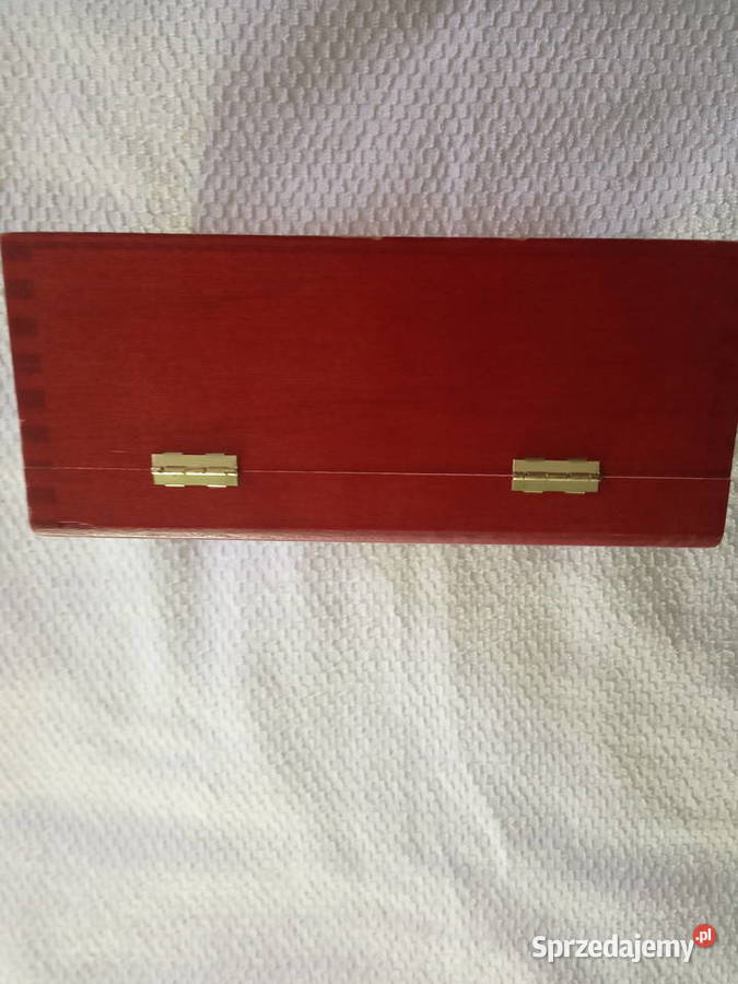 Skrzyneczka na herbatę LIPTON drewno egzotyczne Gdańsk