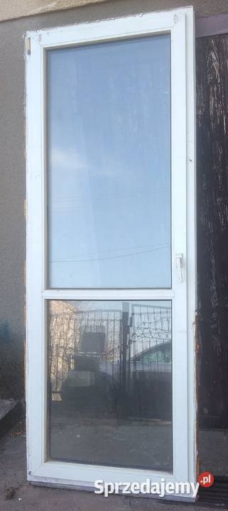Okno balkonowe PCV 870x2295 R RU Sochaczew