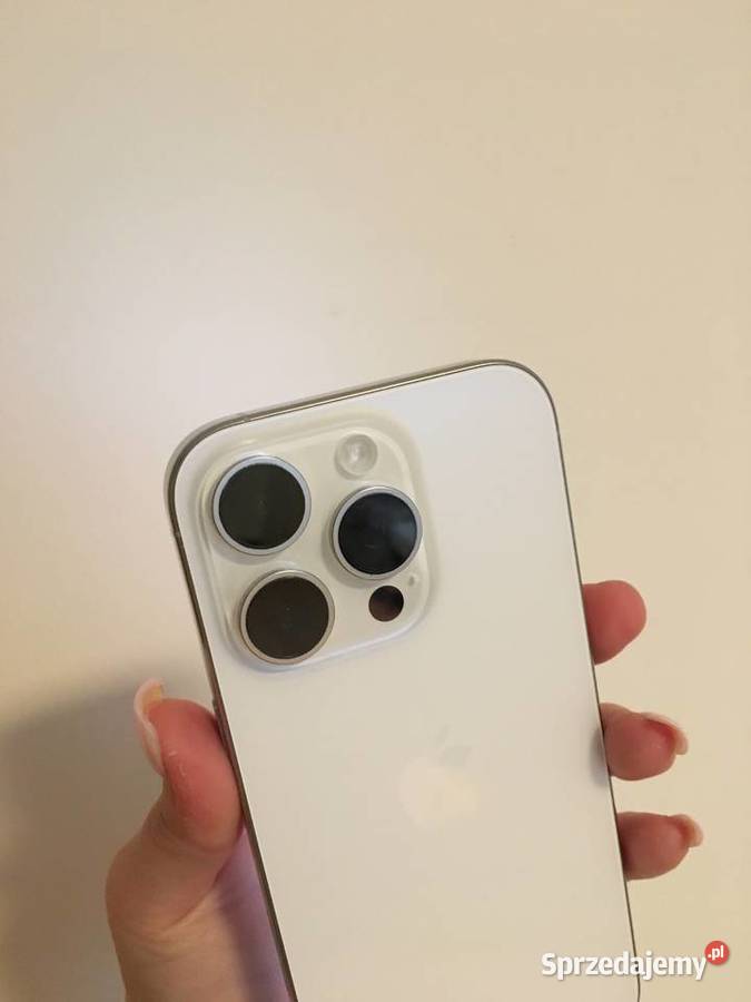 iPhone 16 Pro 128 GB nowy 95 bateria etui Warszawa
