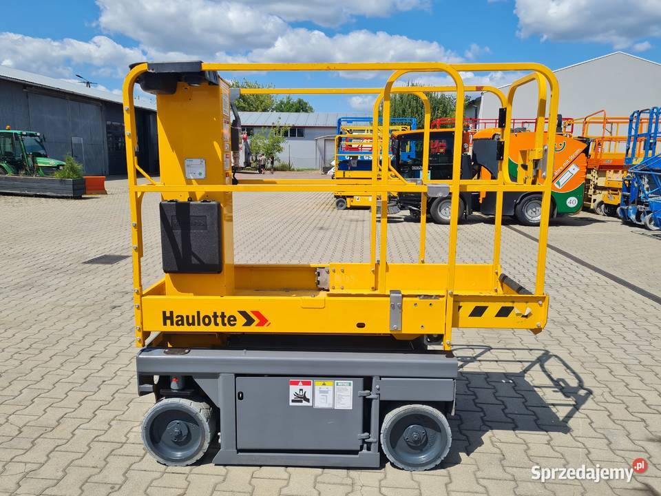 Podnośnik elektryczny masztowy Haulotte Sta 6 Koła małopolskie