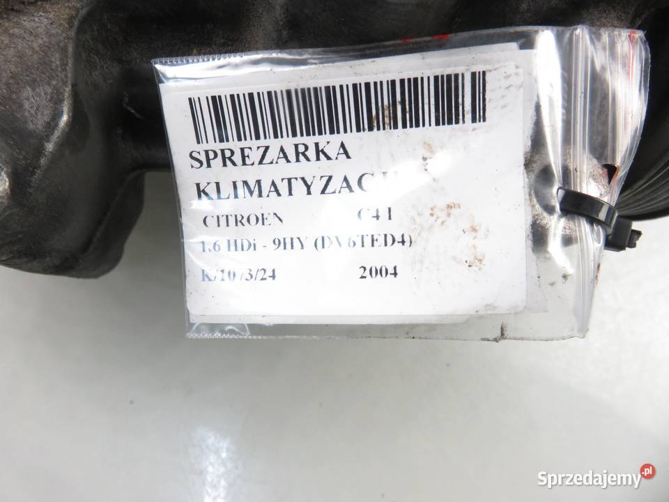KOMPRESOR KLIMATYZACJI CITROEN C4 I 16 HDi