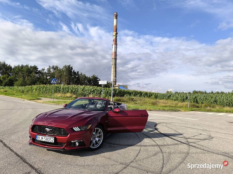 Ford Mustang GT cabrio 50 lecie 2015 podgrzewane fotele Łomża