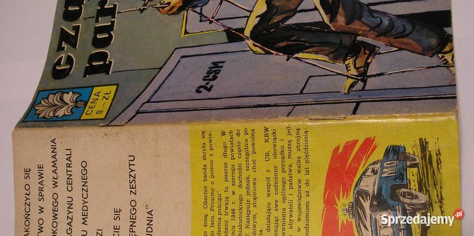 KAPITAN ŻBIK CZARNY PARASOL 1971 Łódź