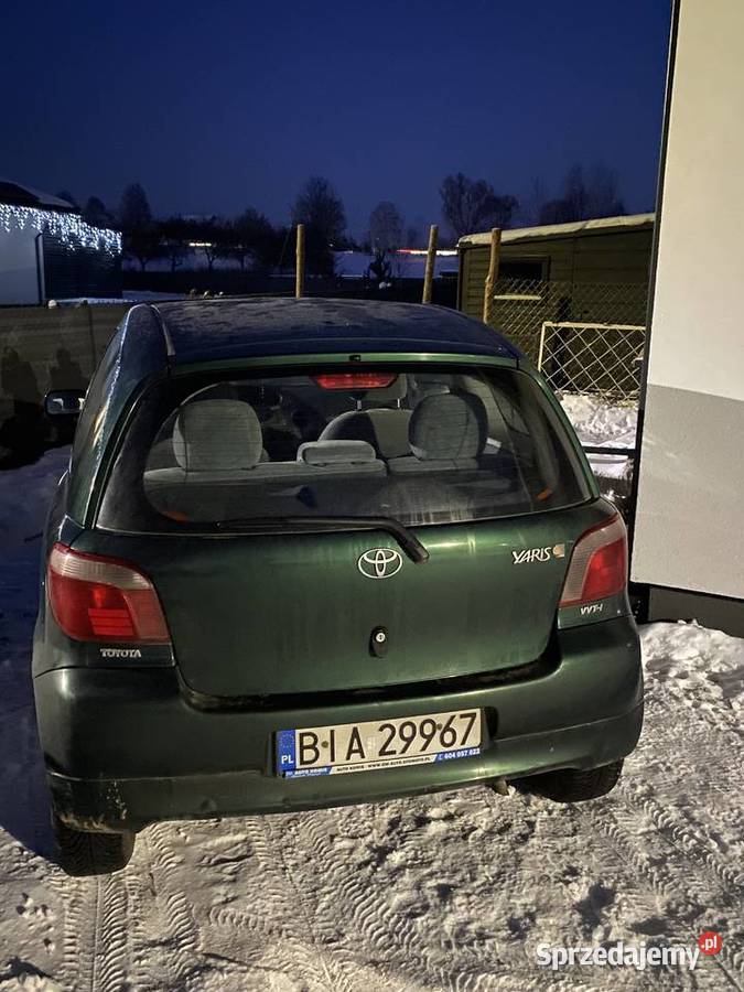 na sprzedaż toyota yaris I Rok produkcji 2000 Dobrzyniewo Duże