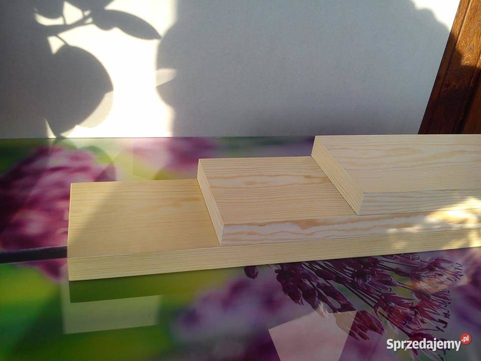 półka na ścianę bez widocznych mocowań 5cm Warszawa sprzedam