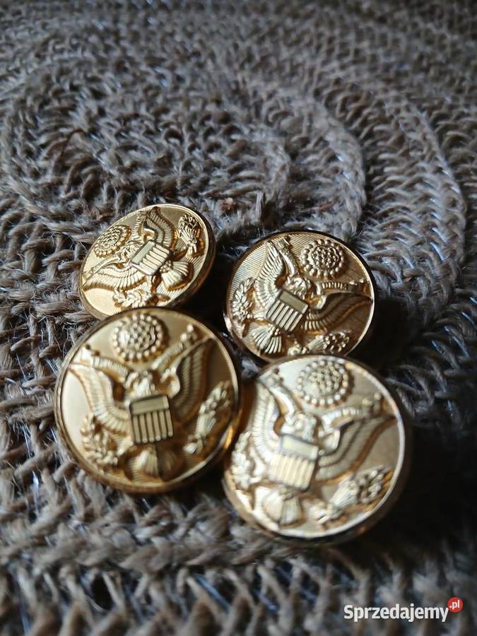 Wojskowe guziki USARMY Militaria