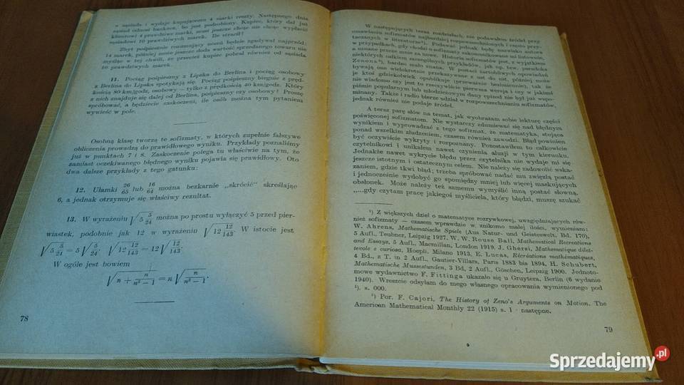Gdzie tkwi błąd sofizmaty matematyczne i sygnały Kultura i Rozrywka Gdańsk