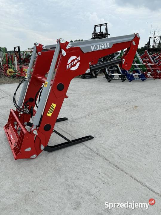 ŁADOWACZ CZOŁOWY AGROSPED V 1500 URSUS ZETOR MTZ Ładowacze czołowe Koło
