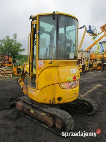 Minikoparka gąsienicowa Yanmar VIO204 uszkodzona Pleszew