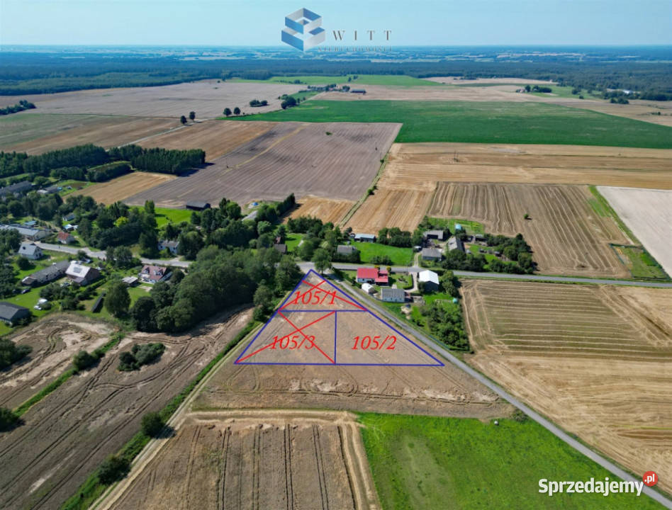 Działka 1369m2 Reszki budowlana warmińsko-mazurskie