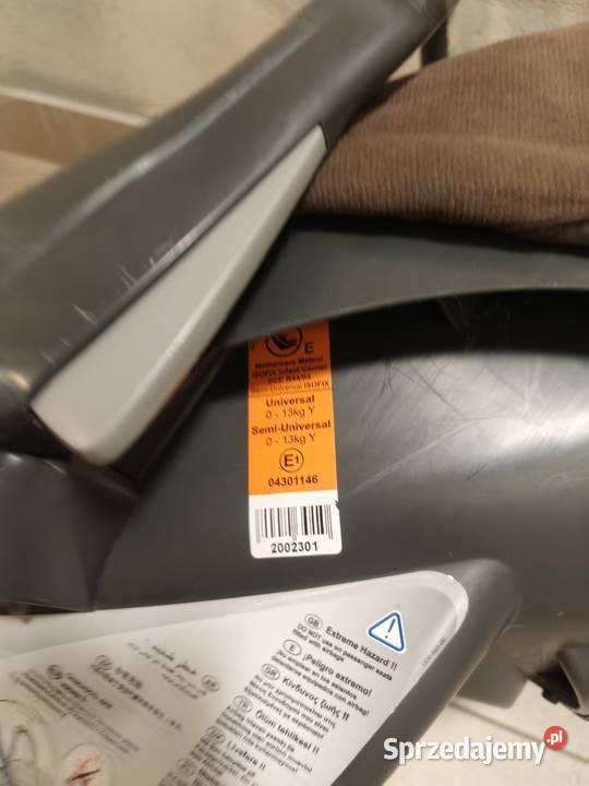 Fotelik samochodowy nosidełko 2w1 Meteor 013 podkarpackie